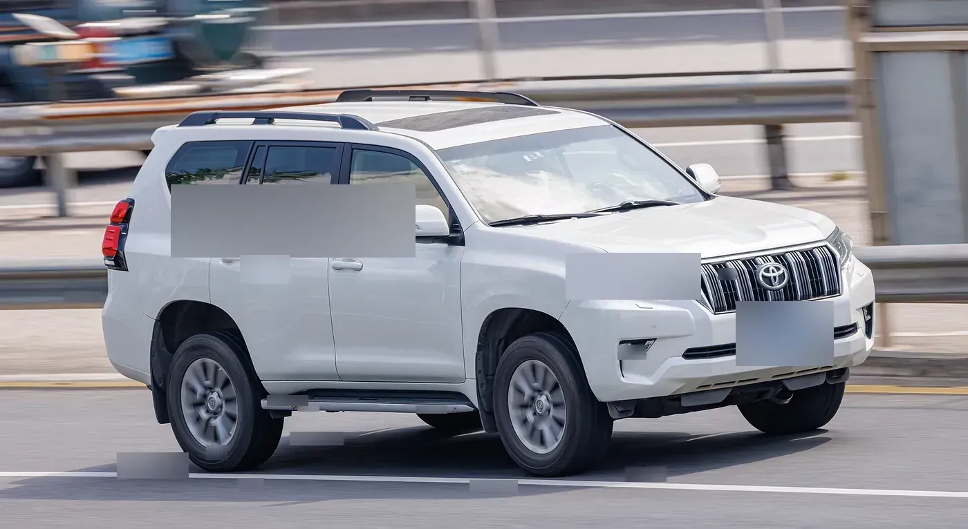 Land Cruiser Prado — Pearl White
