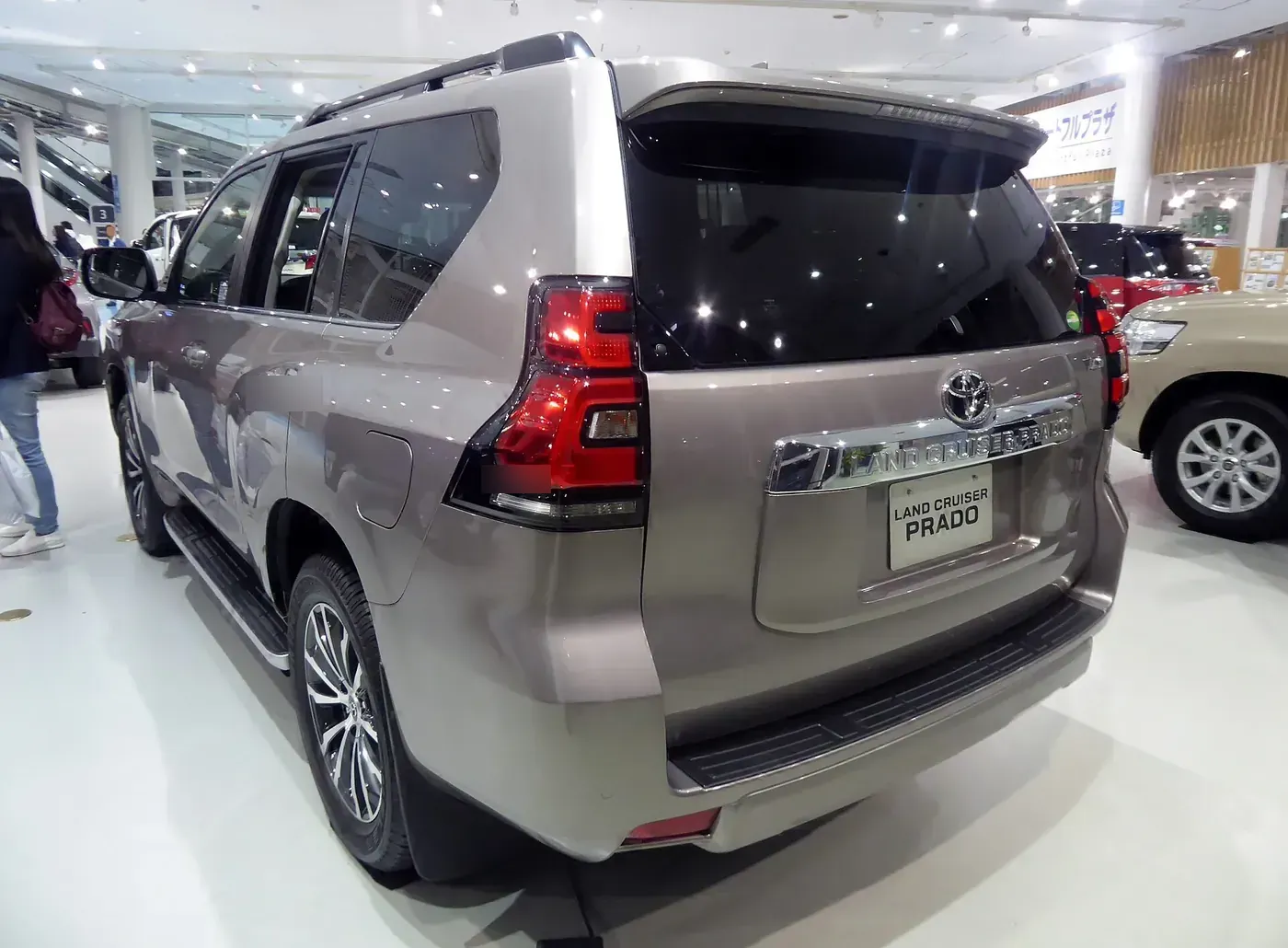 Toyota Land Cruiser Prado 150-series in beige